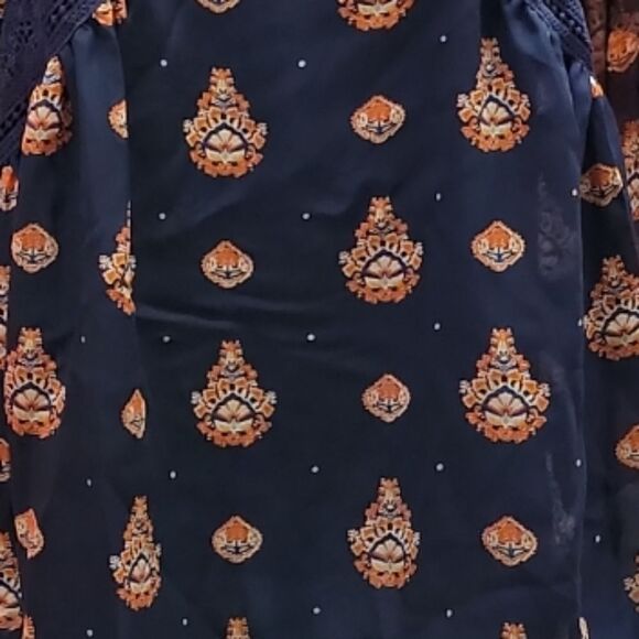 Miss Me Long Sleeve Boho Dress - Picture 2 of 7